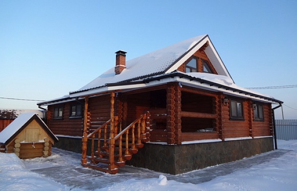 Деревянный дом в деревне Клейменово, Серпуховский район