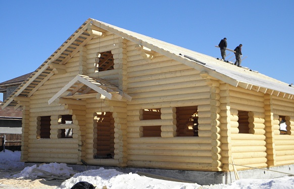 Деревянный дом в деревне Бутурлино, Серпуховский район